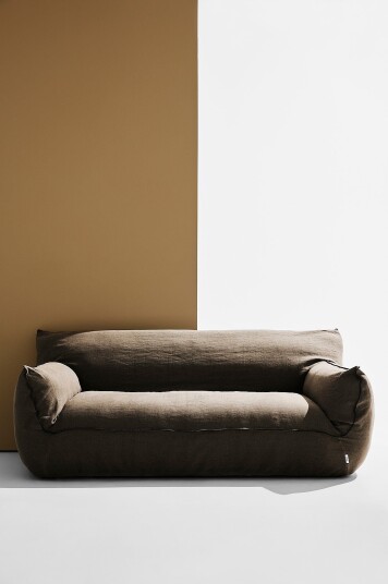 Pastill Gia sofa 2,5 seter Grå Pastill Gia sofa 2,5 seter Grå
