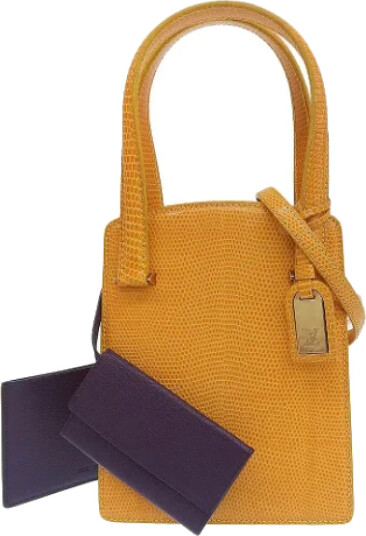Louis Vuitton Vintage Dame Oransje Louis Vuitton Vintage Dame Oransje