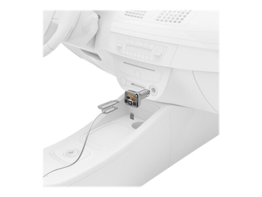 Hama Bluetooth FM-sender med Lader for Mobiltelefon - Svart