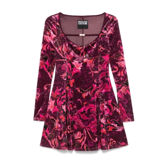 Versace Jeans Couture Dame Kjoler Rosa S,