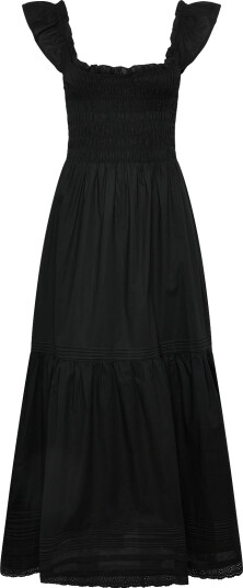 Faithfull The Brand Valentina Maxi Dress Black L Faithfull The Brand Valentina Maxi Dress Black L