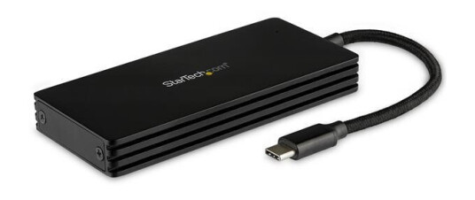 StarTech M.2 SATA Drevkabinett USB 3.2 Gen 2 - Aluminium, Svart