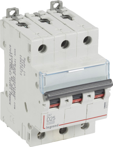 Legrand DX³ MCB automatsikring D25 3P 3M 10/16kA Legrand DX³ MCB automatsikring D25 3P 3M 10/16kA