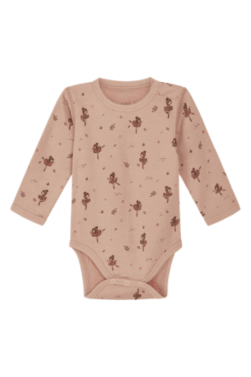 Hust & Claire Baloo Ballerina ull/bambus body - rose cloud Hust & Claire Baloo Ballerina ull/bambus body - rose cloud