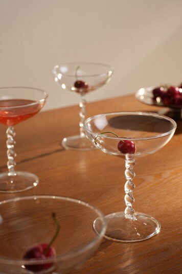 Jotex Cocktailglass 4pakning Transparent YUKO 2155359020