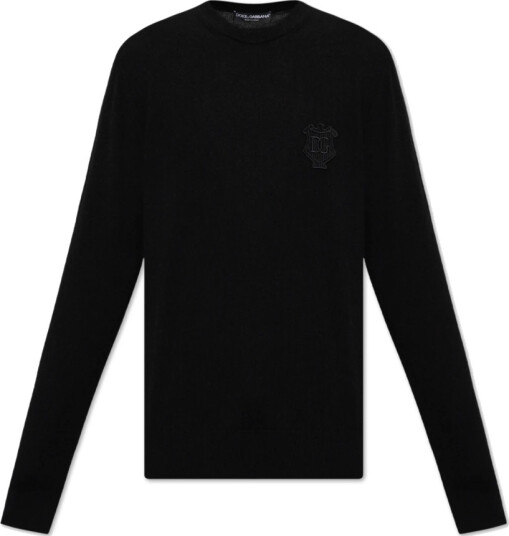 Dolce & Gabbana Herre Strikkevarer Svart XL,