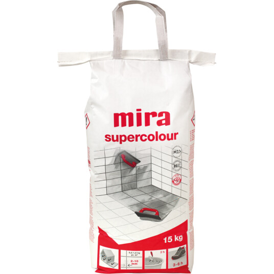 MIRA SUPERCOLOUR 121 MØRK GRÅ 15 KG