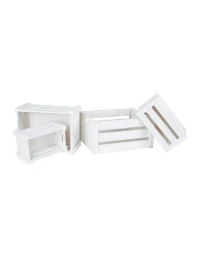 Small Foot - Wooden Storage Boxes Set of 4
