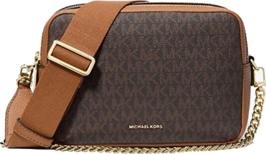 Michael Kors Md Dblzp Chn Camera Xbody - Brown - ONE SIZE