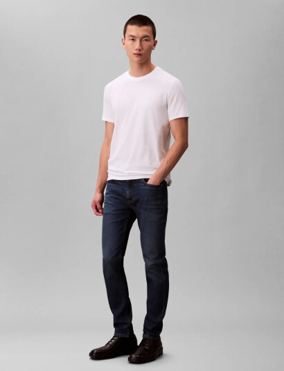 Calvin Klein Jeans Slim Taper Oil Slick Jean - Blue - 34 x 34