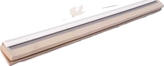 Roliba Gulvskraber Hvid 60 Cm   Gulvskraber Hvid Plast 60 Cm M. Drejeled