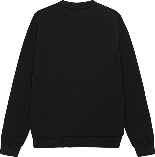 Les Deux   Collegegenser Signature Print Sweatshirt   Svart