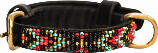 Kampuni Handmade Dog Collar Micro Terese - Red Micro