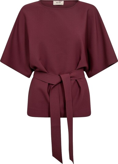 MOS MOSH Mmrikala Miley Blouse - Burgundy - XL