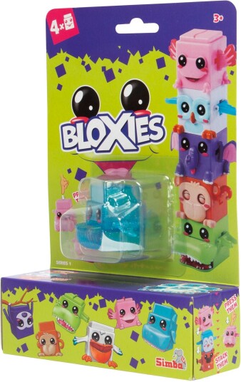 Simba Leker Bloxies lekefigurer serie 1, 4 stk. Simba Leker Bloxies lekefigurer serie 1, 4 stk.