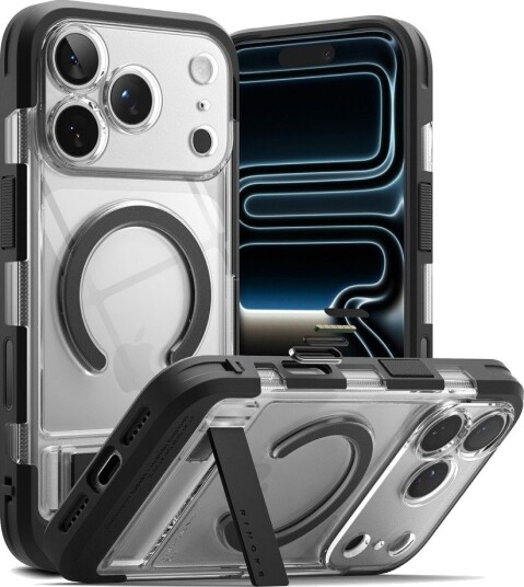 Ringke UX magnetisk deksel til iPhone 18 Pro / 17 Pro Gjennomsiktig