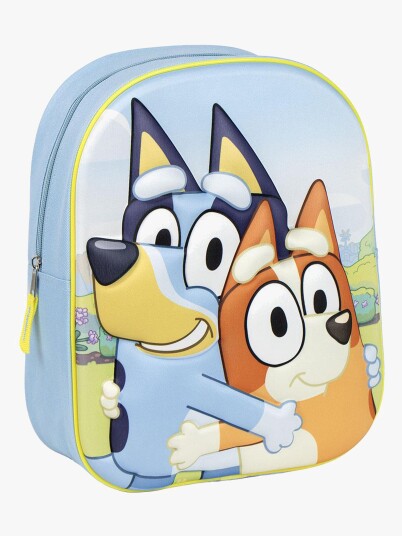 Bluey 3d Ryggsekk Lyseblå Bluey 3d Ryggsekk Lyseblå