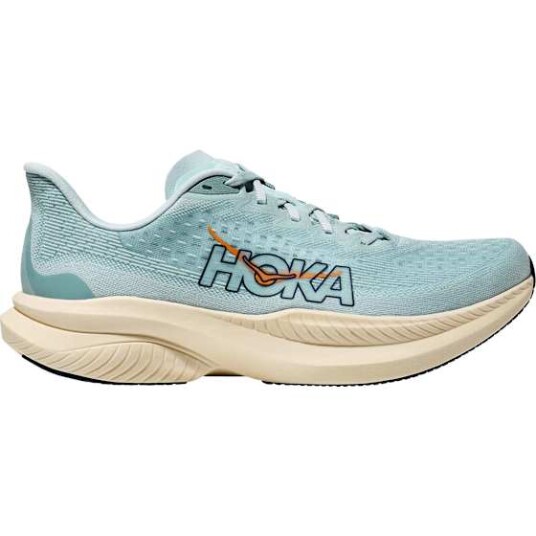 Hoka Men's Mach 6 Clear Sea/Sea Water 42