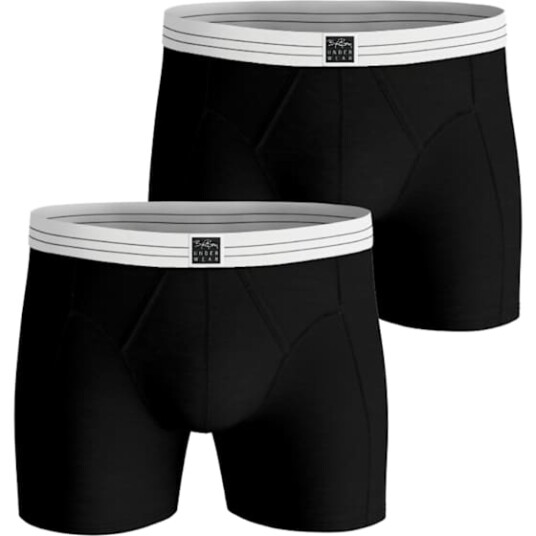 Bjørn Borg Viscose Cotton Blend Boxers 2-Pack Herre Mp/Multipack S