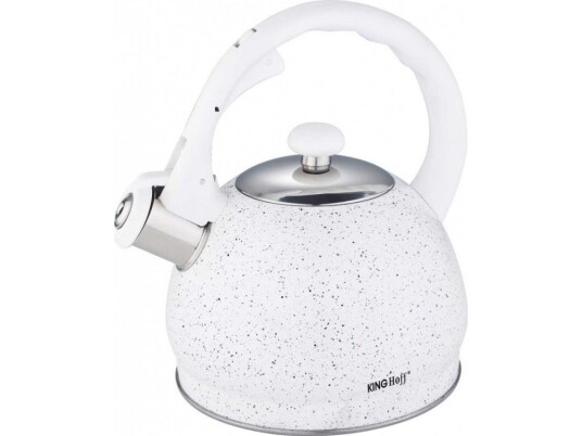 King Hoff Kinghoff Kettel Med Fløyte 2L Kh-1404 Marmor King Hoff Kinghoff Kettel Med Fløyte 2L Kh-1404 Marmor