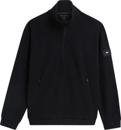 Tommy Hilfiger 1/4 Zip Color Block Sweatshirt Black XXL Tommy Hilfiger 1/4 Zip Color Block Sweatshirt Black XXL