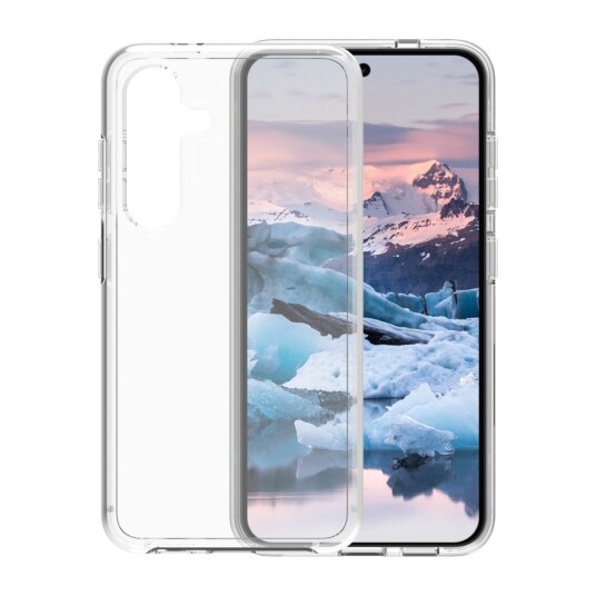 Dbramante1928 Iceland Pro mobildeksel til Samsung Galaxy S24+ - Gjennomsiktig, Resirkulert Plast