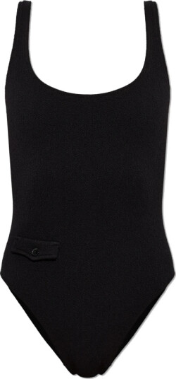 MM6 Maison Margiela Dame Svømmetøy Svart L, MM6 Maison Margiela Dame Svømmetøy Svart L,