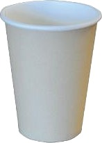 Kaffekopp I Papp Ø70xh90mm 21Cl 7.5Oz Enkelvegg   For Salgsautomat   Brun 100 Stk/Pose