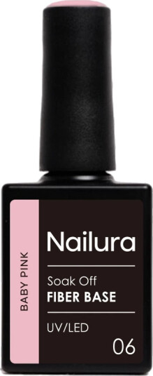 Nailura Fiber Base 10 ml 06 Baby Pink Nailura Fiber Base 10 ml 06 Baby Pink