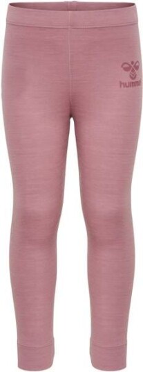 Hummel Wolly ulleggings til barn og baby nostalgia rose