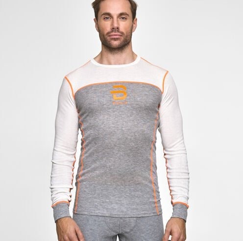 Dæhlie Performance-Tech LS baselayer herre 93501 Light Grey Melange L