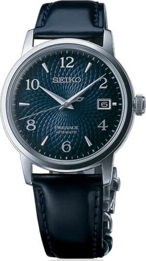 Seiko Herreklokke SRPE43J1 Presage Blå/Lær Ø38.5 mm Seiko Herreklokke SRPE43J1 Presage Blå/Lær Ø38.5 mm