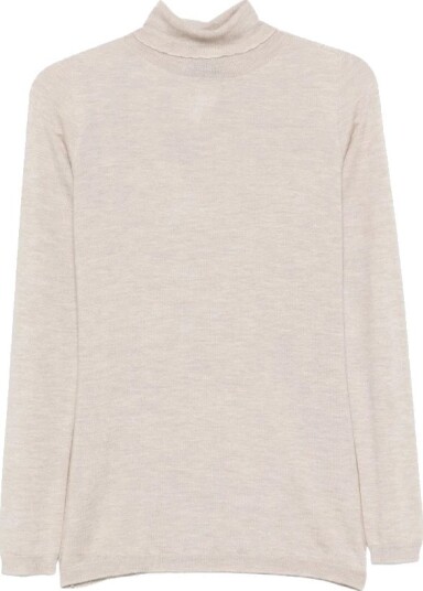Fabiana Filippi Dame Strikkevarer Beige L,