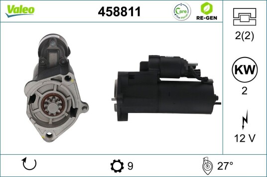 Starter VALEO 458811 Starter VALEO 458811