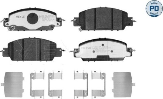 Bremseklosser MEYLE 025 265 3618/PD