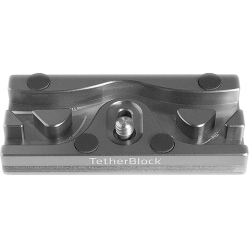 Tether Tools TetherBlock Arca Graphite Arca festeplate med kabelsikring. Tether Tools TetherBlock Arca Graphite Arca festeplate med kabelsikring.