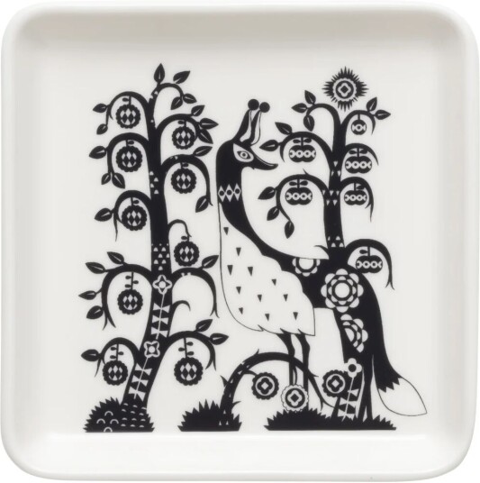 iittala Taika tallerken 12x12 cm Svart iittala Taika tallerken 12x12 cm Svart