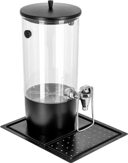 VEGA Drikkedispenser Hampton enkel GN 1/2 inkl. 2 stk. kjøleelementer; 4 l 26.5x32.5x42 cm LxBxH; Svart VEGA Drikkedispenser Hampton enkel GN 1/2 inkl. 2 stk. kjøleelementer; 4 l 26.5x32.5x42 cm LxBxH; Svart