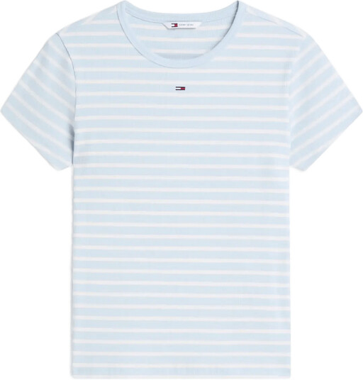 Tommy Jeans | Tjw Slim Essential Rib Ss Ext | XS