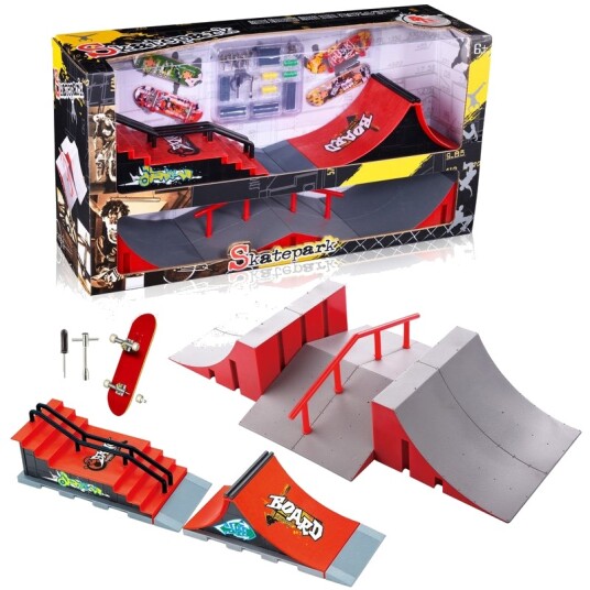 Fingerboard Skatepark 4 fingerboards Ramper Rails og Trapper NTI-883872