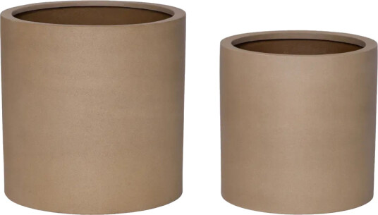 Hübsch Desert Potter 2 stk Sand Hübsch Desert Potter 2 stk Sand