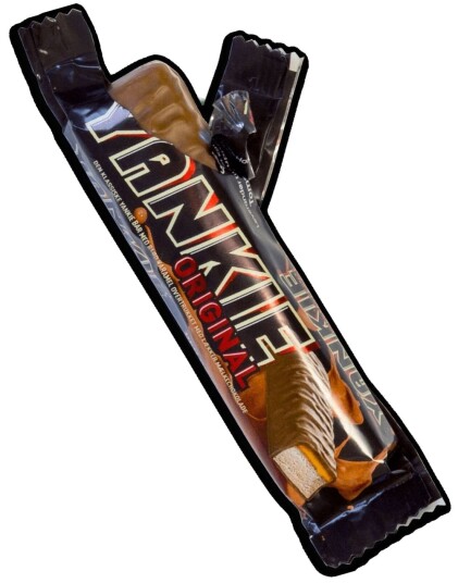 Yankie Bar Original Sjokoladebar med Karamell og Nougat 50 gram