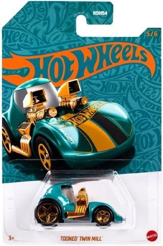 Hot Wheels 56th Anniversary Edition Green and Copper Colour Twin Mill
