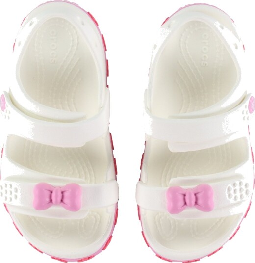 Crocs Sandal   Crocband Cruiser Pet Sandal T   Hvit/Rosa Tweed   Crocs   25/26   Sandals   25 26