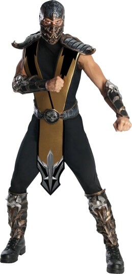 Mortal Kombat™ Scorpion Deluxe Kostyme - Standard