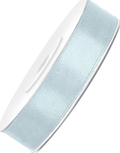 TÅKEBLÅTT Silkebånd 25 meter x 12 mm TÅKEBLÅTT Silkebånd 25 meter x 12 mm