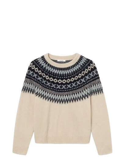 nué notes Edmund Crewneck - Cream - XL nué notes Edmund Crewneck - Cream - XL