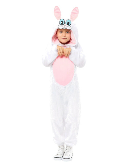 IPK Bunny Children"s Costume 128 Cm 6-8 Y - White - 128 CM