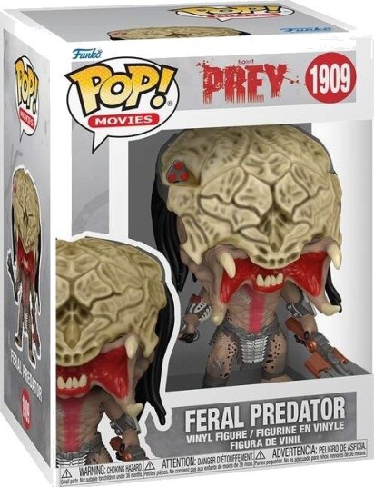 Northix Feral Predator Funko Pop! Vinylfigur samleleketøy