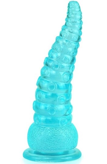 ToppedMonster Winkle Dildo Turquoise 23 cm